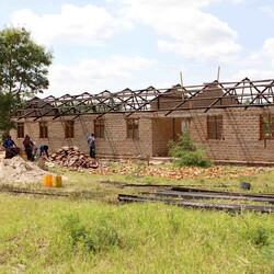 Bouw slaapzalen 2010