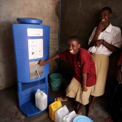 Waterzuiveringsunit op zonne energie